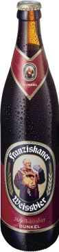 Franziskaner Weissbier Dunkel fles van 0,50 liter